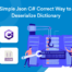 Simple Json C# Correct Way to Deserialize Dictionary