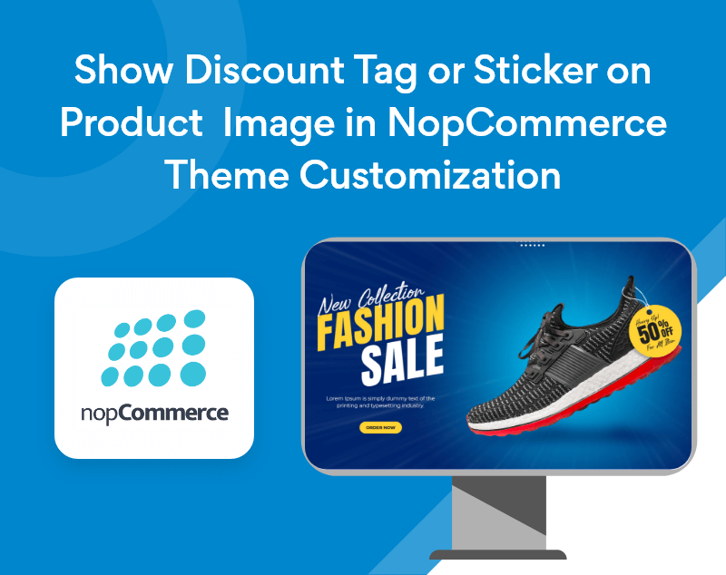 Show Discount Tag or Sticker on Product Image in NopCommerce Theme Customization