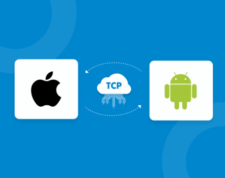 Files Transfer Between Android and iOS using TCP