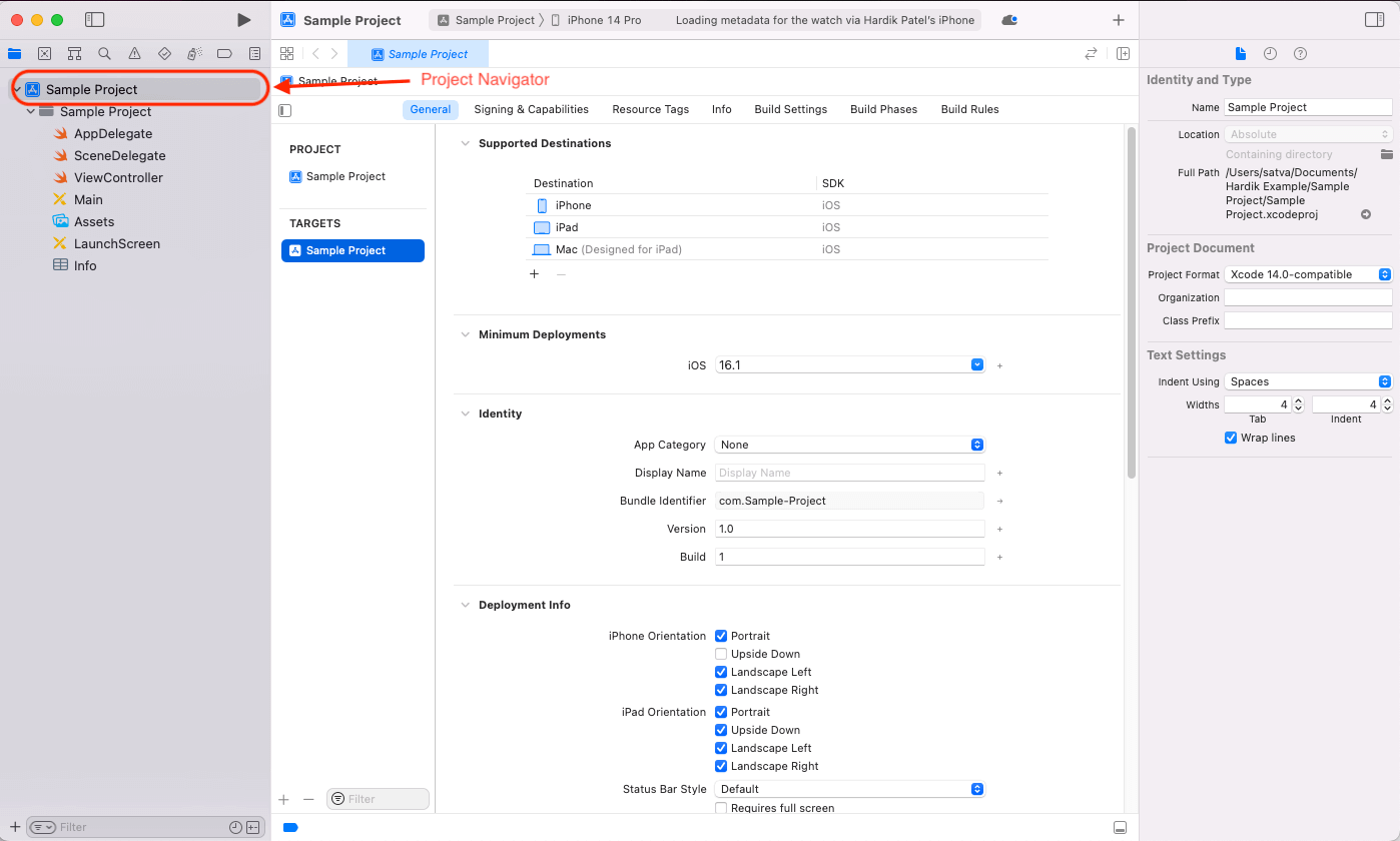 Open-your-Xcode-project