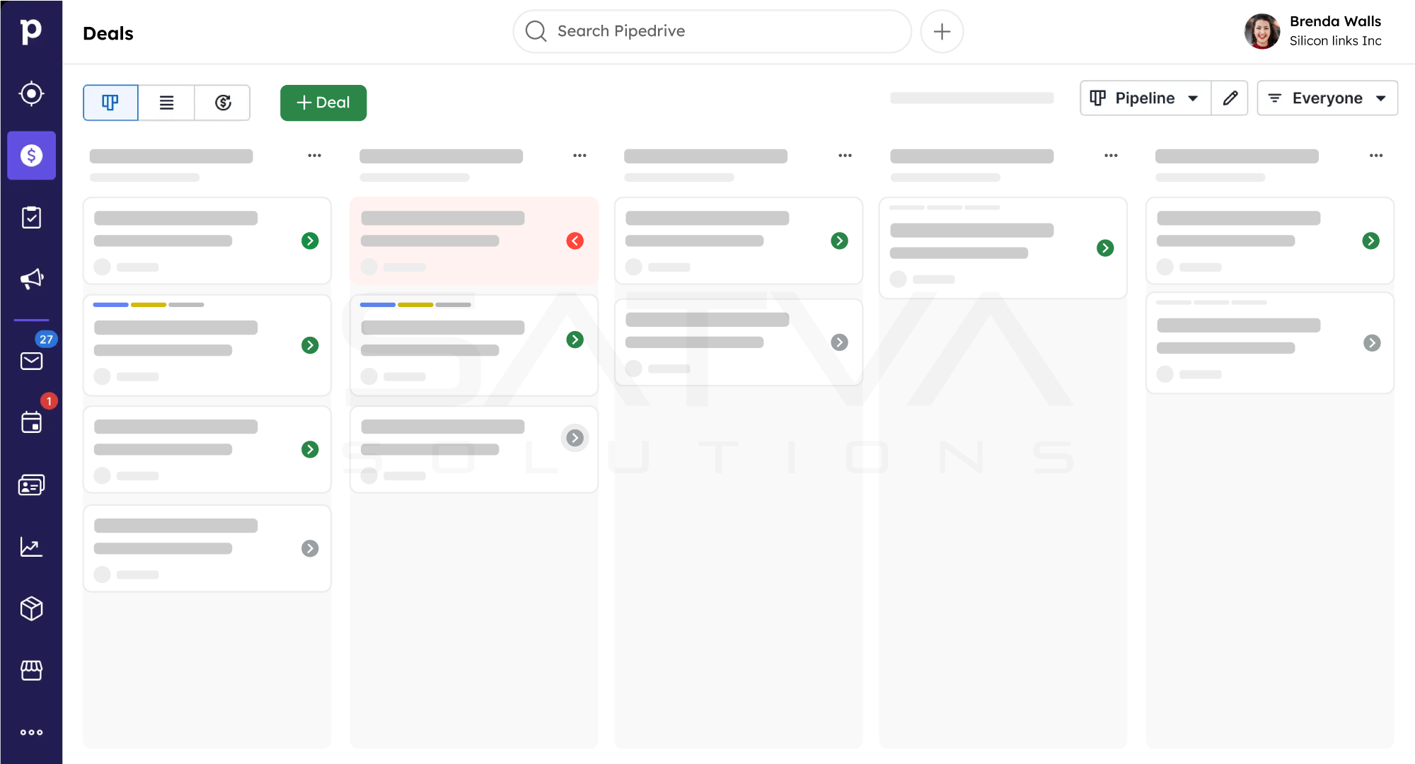 Pipedrive CRM - Dashboard