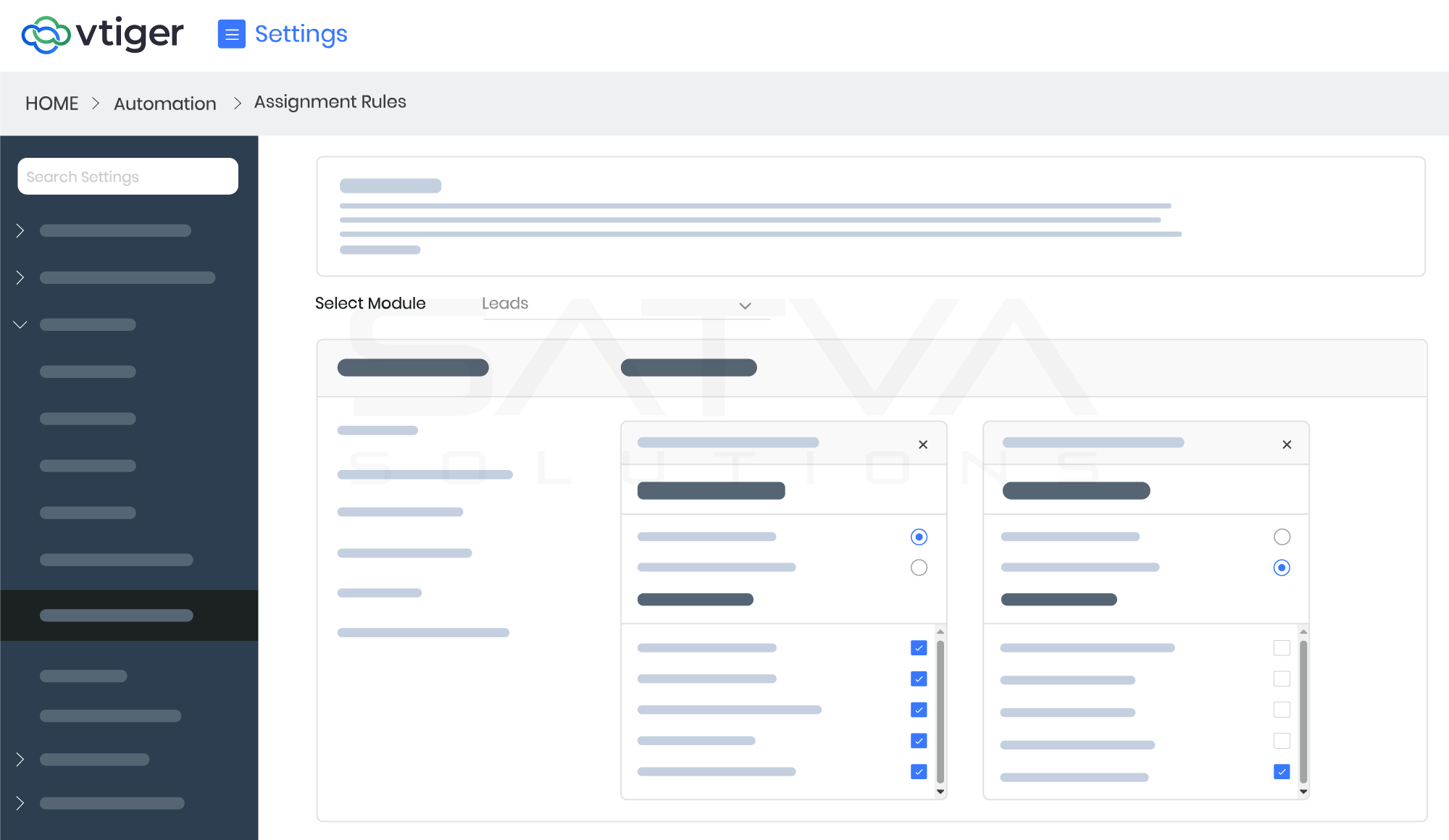 Vtiger + Cloud CRM - Dashboard