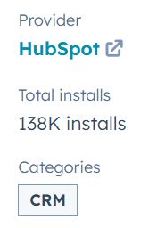 Total install of Hubspot Salesforce Native integration