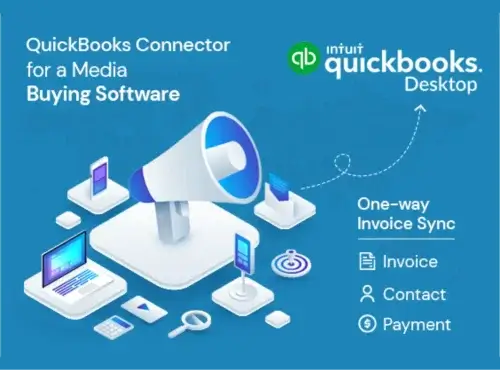 QuickBooks Connector for A Media-Buying & Planning software