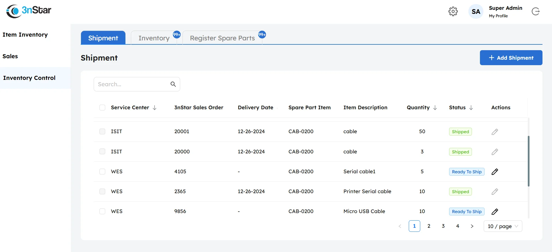 inventory-management-webApp-dashboard-screen