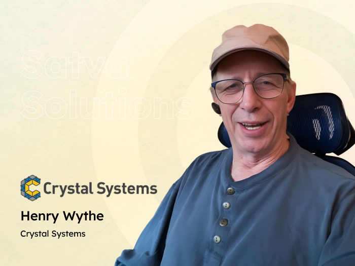 Henry Wythe of Crystal Systems shares a positive testimonial on Satva Solutions' software solutions.