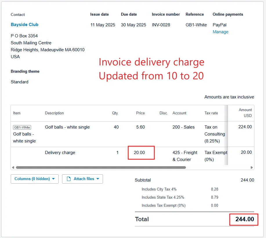 Journal Report showing entries and reversals for Basket Case (ID 532 & 531) in May 2025, posted by Chintan Prajapati.