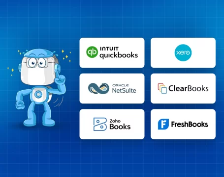 Top AI-powered accounting software tools 2025 including QuickBooks, Xero, Oracle NetSuite, Zoho Books, ClearBooks, FreshBooks