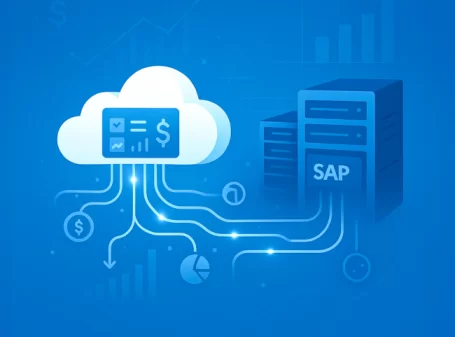 Cloud SAP integration for automated financial data management and enterprise resource planning to drive digital business growth.