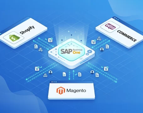 SAP Business One integration with Shopify, WooCommerce and Magento for automated ecommerce order, inventory and data sync