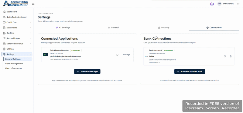 Bill Posting in QuickBooks Desktop,  animated demo