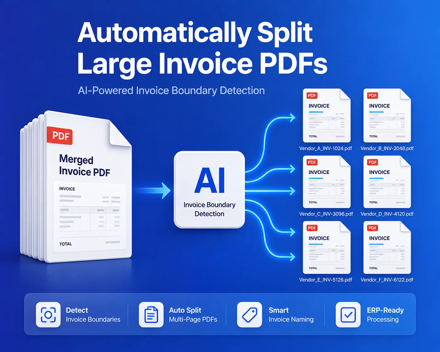 Sample Split Invoice How to Automatically Split Large Invoice PDFs | Satva Solutions