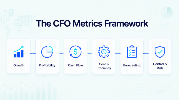 Roadmap to build a CFO dashboard around the right metrics