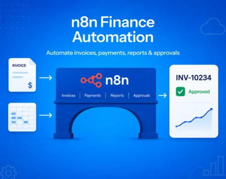 n8n finance automation workflow for invoices, payments, reports, and approvals