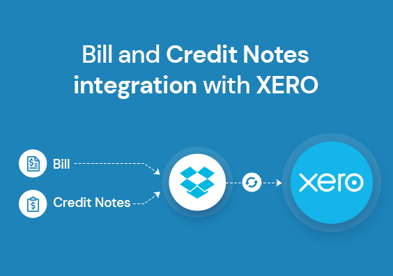 Bill and Credit Notes integration with XERO